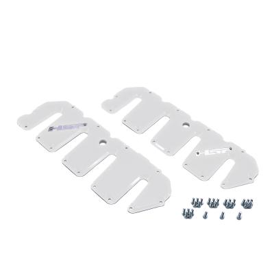 2004.5-2010 Chevrolet / GMC Billet Valve Covers Polar White