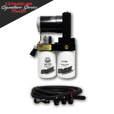 Titanium Signature Series Plus Fuel System for 2008-2010 Ford Powerstroke 6.4L (Stock-600hp) FASS