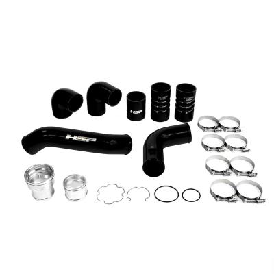 Intercooler Bundle Kit For 2011-2022 Ford Powerstroke F250/350 6.7L-Silk Satin Black HSP Diesel