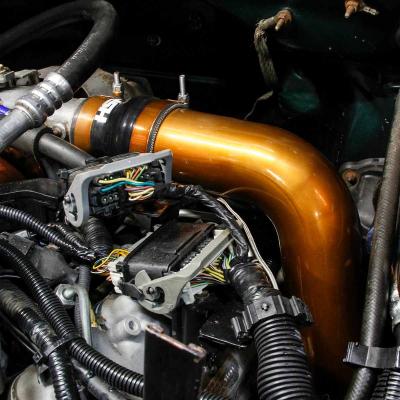 Hot Side Intercooler Tube For 01-04 Chevrolet And GMC LB7 Duramax Polar White HSP Diesel