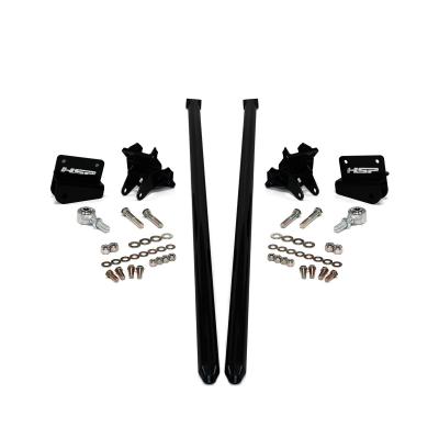 2001-2010 Chevrolet / GMC 58 inch Bolt On Traction Bars 3.5 inch Axle Diameter Silk Satin Black