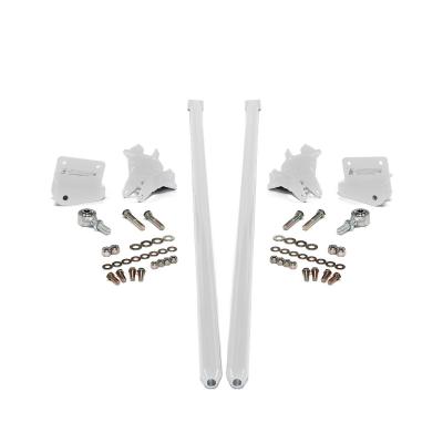 2001-2010 Chevrolet / GMC 75 inch Bolt On Traction Bars 3.5 inch Axle Diameter Polar White