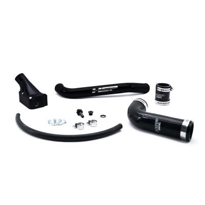 2001-2005 Chevrolet / GMC Billet Forward Facing Thermostat Housing Kit Silk Satin Black