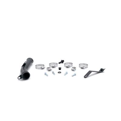 2006-2010 Chevrolet / GMC Billet Forward Facing Thermostat Housing Kit Silk Satin Black