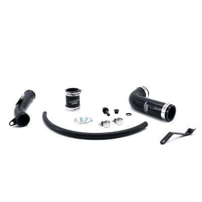 2006-2010 Chevrolet / GMC Billet Forward Facing Thermostat Housing Kit Silk Satin Black