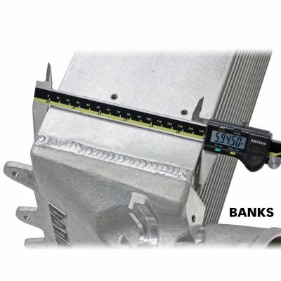 Intercooler Upgrade Includes Boost Tubes Natural Finish for 13-18 Ram 2500/3500 Cummins 6.7L Banks Power