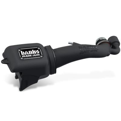 Banks Ram-Air, Big-Ass Dry Filter Cold Air Intake System for 18-26 Jeep Wrangler JL 3.6L 20-26 Gladiator 3.6L