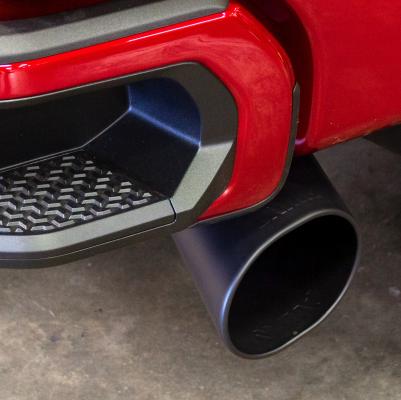 Monster Exhaust System Single Exit Black Tip for 20-22 Chevy/GMC 2500/3500 Banks Power