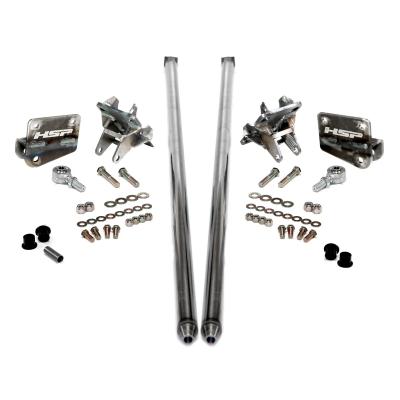 HSP Traction Bars For 2017.5-2022 Ford Powerstroke 6.7 Liter F250 Crew Cab Long Bed Kingsport Grey