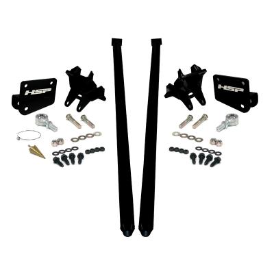 HSP Traction Bars For 2017.5-2022 Ford Powerstroke 6.7 Liter F350 SRW Regular Cab Long Bed Kingsport Grey