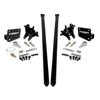 HSP Traction Bars For 2017.5-2022 Ford Powerstroke 6.7 Liter F350 SRW Crew Cab Long Bed-Illusion Cherry