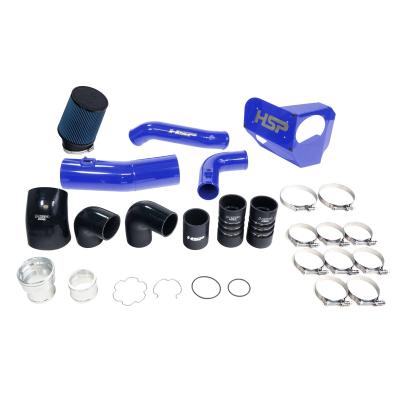 HSP Intake And Intercooler Bundle Kit For 2020-2022 Ford Powerstroke F250/350 6.7 Liter-Silk Stain Black