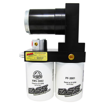 FASS Titanium Signature Series Diesel Fuel System 165GPH GM Duramax 6.6L 2011-2014