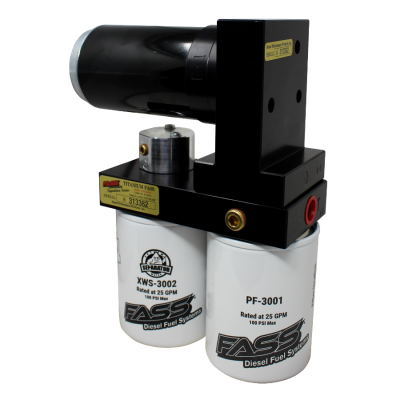 FASS TSF15250F220G Titanium Signature Series Diesel Fuel System 250F 220GPH 6.0L &amp; 7.3L Ford Excursion 2000-2005