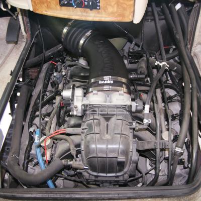 PowerPack Bundle Complete Power System W/AutoMind Programmer 06-10 Ford 6.8 Class-A Motorhome Left Exit Banks Power