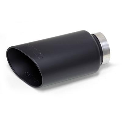 Monster Exhaust System 5-inch Single Exit Black Tip 17-26 Ford F250/F350/F450 6.7L Banks Power