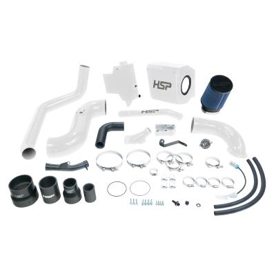 HSP Deluxe No Bridge/Cold Side Bundle Kit For 2006-2007 Silverado/Sierra 2500/3500-Flag Red