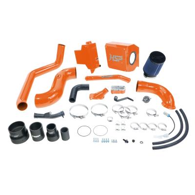 HSP Deluxe No Bridge/Cold Side Bundle Kit For 2007.5-2010 Silverado/Sierra 2500/3500-Flag Red