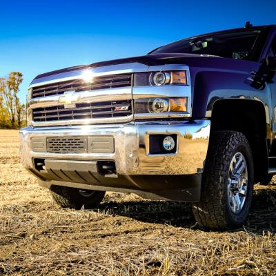 15-19 Chevrolet Silverado 2500/3500 HD Bumper Grille Insert Polar White HSP Diesel