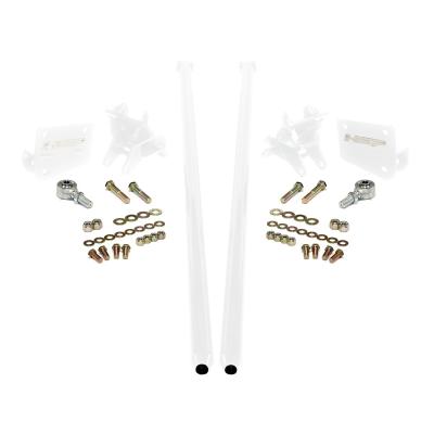 Traction Bars For 2011-2017 Ford Powerstroke 6.7L F250 F350 SRW (ECLB,CCSB)-Polar White HSP Diesel