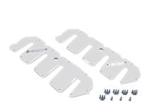 2004.5-2010 Chevrolet / GMC Billet Valve Covers Polar White