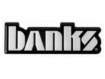 Banks Urocal Large Domed Black &amp;amp; Silver