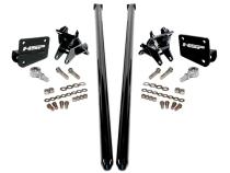 HSP Traction Bars For 2011-2017 Ford Powerstroke 6.7 Liter F250 F350 SRW (ECLB,CCSB)-Silk Stain Black