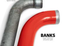 Boost Tube Upgrade Kit 2007-2009 Ram 6.7L Cummins Banks Power