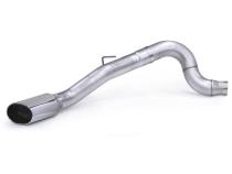 Monster Exhaust System 5-inch Single S/S-Chrome Tip CCSB for 13-18 Ram 2500/3500 Cummins 6.7L Banks Power