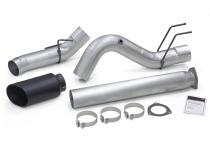Monster Exhaust System 5-inch Single Exit Black Tip 17-26 Ford F250/F350/F450 6.7L Banks Power