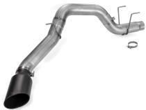 Monster Exhaust System for 19-24 Ram 2500/3500 6.7L Cummins Mega Cab Short Bed (SRW) Cerakote Black Tip Banks Power