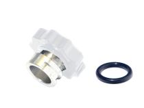 01-16 Chevrolet/GMC Billet Oil Fill Cap For Factory Filler Neck Polar White HSP Diesel