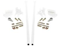 Traction Bars For 2017.5-2022 Ford Powerstroke 6.7L F250 (CCLB)-Polar White HSP Diesel